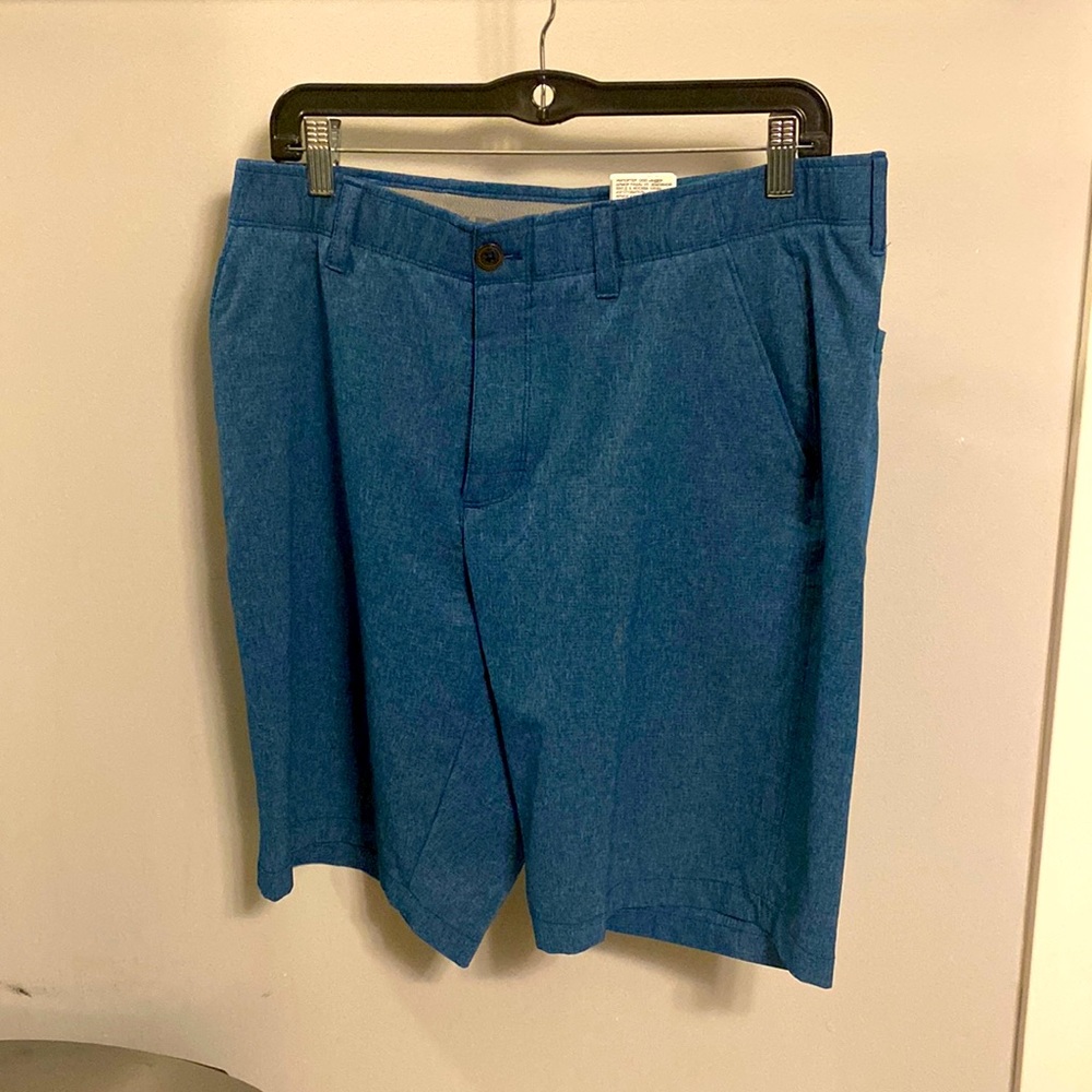 Blue Under Armour Golf Shorts